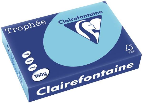 Clairefontaine Multifunktionspapier Trophée, A4, korallenrot