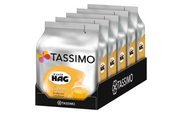 TASSIMO Kaffeekapseln T DISC Café HAG Crema 80 Stück