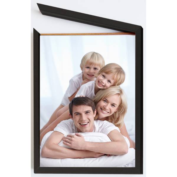 DEBEX Wechselrahmen 21×29,7cm H8401V210297 Holz, magnetisch schwarz