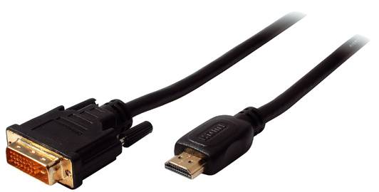 shiverpeaks BASIC-S HDMI – DVI-D 24+1 Kabel, Länge: 1,0 m