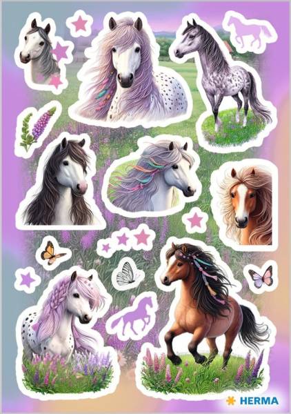 HERMA Sticker DECOR Pferdewelt, Papier