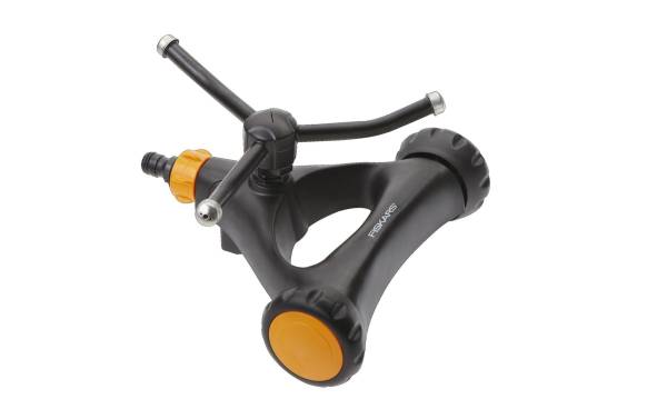 Fiskars Pulsierender Sprinkler Metall mit Rädern