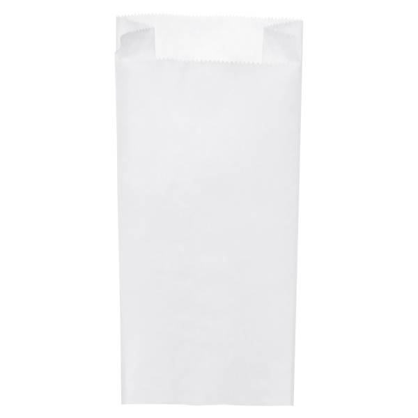 Papierfaltenbeutel weiß 20+7 x 45 cm 5kg – 1000 Stück