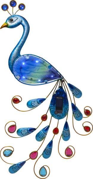 Solar Dekoration Peacock