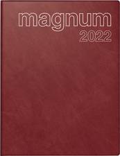 rido idé Buchkalender "magnum Catana", 2024, weinrot