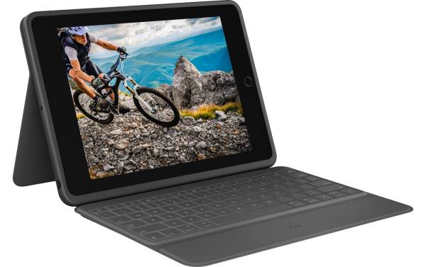 Logitech Tablet Tastatur Cover Rugged Folio iPad 10.2 (7.-9. Gen.)