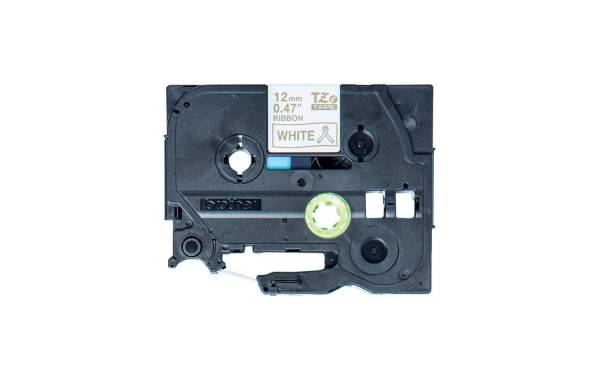 Textilbandkassette gold/weiss PT-DV600VP 12 mm PTOUCH TZe-R234