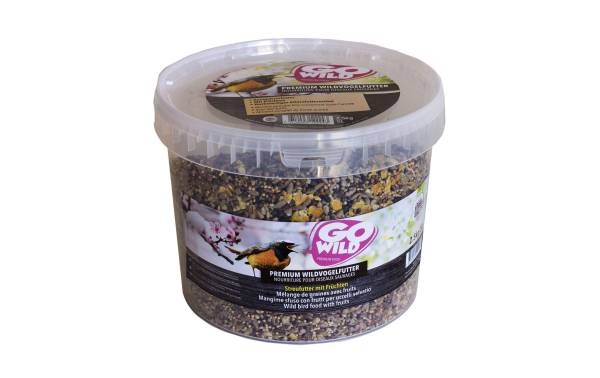 GoWild Streufutter mit Früchten, 2.5 kg