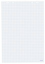 herlitz Flipchart-Block, 20 Blatt, kariert, 680 x 990 mm
