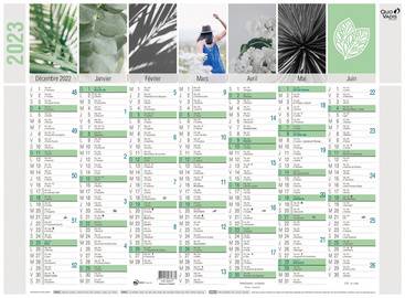 QUO VADIS Calendrier mural "Equology" 2023, 550 x 405 mm