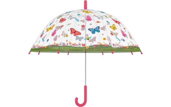 Esschert Design Schirm Schmetterlinge Mehrfarbig