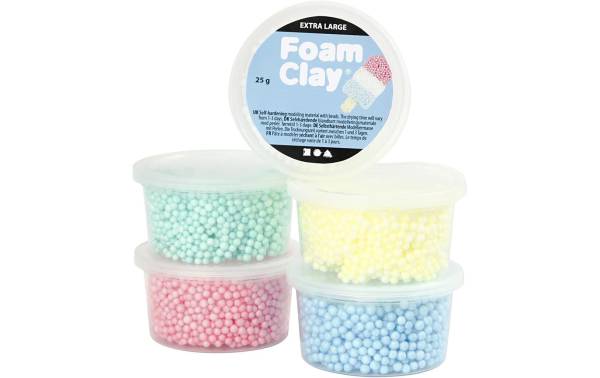 Creativ Company Modellier-Set Foam Clay Extra Large 5-teilig