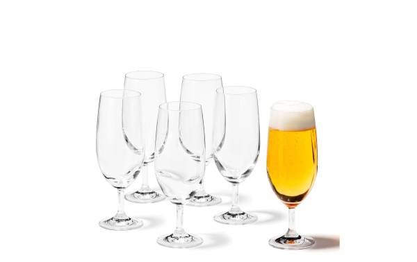 Leonardo Bierglas Daily 280 ml, 6 Stück, Transparent