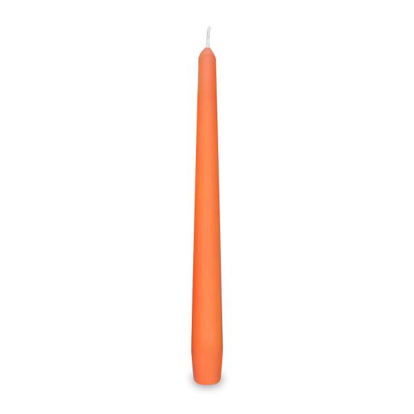 Spitzkerze orange 23 x 245 mm – 10 Stück