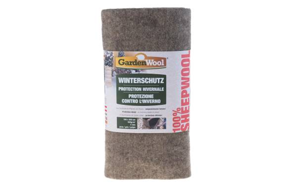 GardenWool Winterschutz-Matte 200 x 100 cm Grau