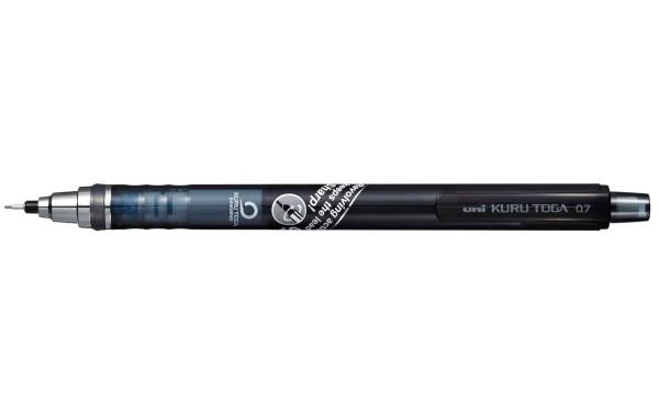 Uni Druckbleistift UNI KuruToga 0.7 mm, Grau