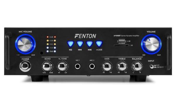 Fenton Stereo-Verstärker AV100BT