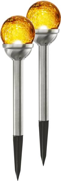 Solar Poller-Leuchte 2 Pack Roma
