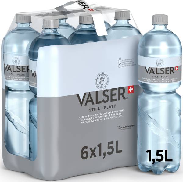 VALSER Still Pet 129400001899 150 cl, 6 Stk.