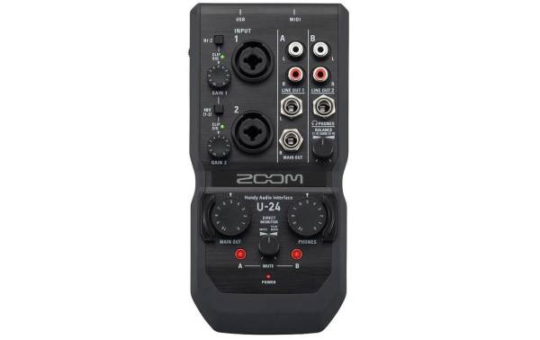 Zoom Audio Interface U-24
