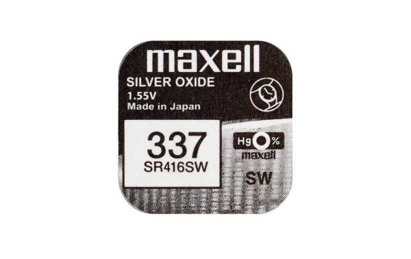 Maxell Europe LTD. Knopfzelle SR416SW 10 Stück