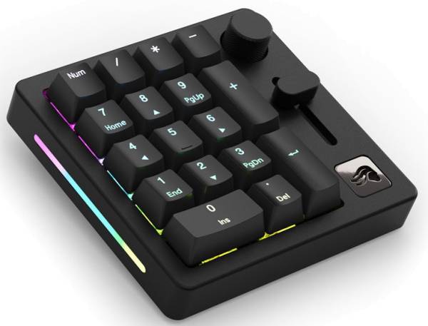 Glorious GMMK Wireless Numpad – Fox Switches – black