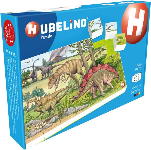 Hubelino Puzzle: Welt der Dinosaurier [35 Teile]