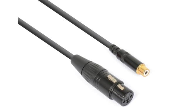 PD Connex CX138 XLR 3 Pole, female – Cinch 0.15 m
