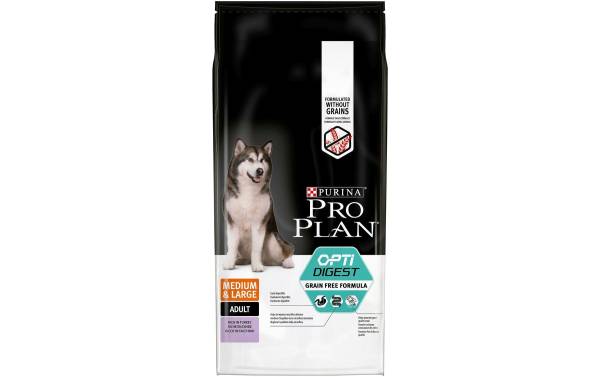 Purina Pro Plan Trockenfutter M/L Adult Sens. Dig. Grainfree Truth., 12 kg