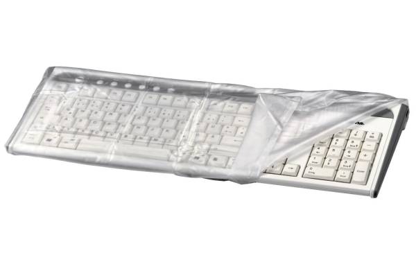 hama Tastatur-Staubschutzhaube, transparent