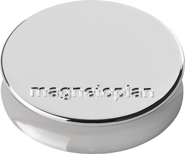 Magnet Ergo Medium 10 Stück silber 30mm MAGNETOP. 1664032