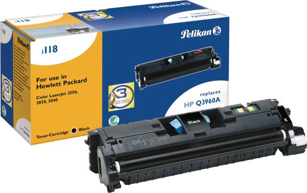 PELIKAN Toner-Modul schwarz Q3960APEL zu HP CLJ 2550 5000 Seiten