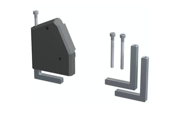 BACHMANN Haltewinkel für Steckdosenleiste "DESK 1"