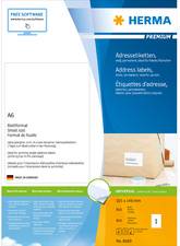 HERMA PREMIUM Universal-Etiketten, 105 x 148 mm, weiß