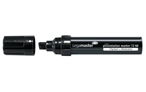 Flipchartmarker TZ48 4-12mm schwarz LEGAMASTE 7-155501