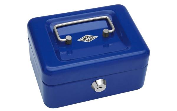 WEDO Geldkassette 5 Fächer, Blau