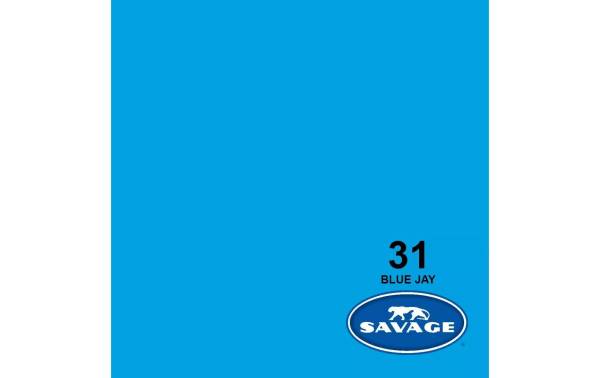 Savage Hintergrund Papier 2.72 x 11m Blue Jay