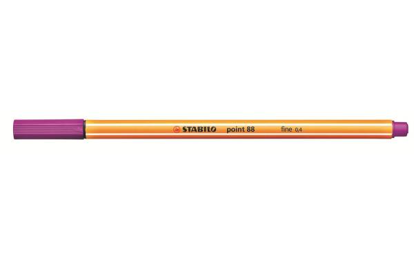 STABILO Fineliner point 88 10 Stück, Lila