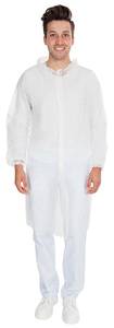HYGOSTAR Besucherkittel ECO HYGOBASE, weiß, XL