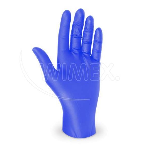 Handschuh (Nitril) ungepudert blau S – 100 Stück