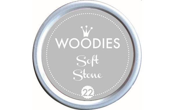 Woodies Stempelkissen Soft Stone, 1 Stück