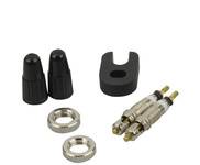 FISCHER Fahrrad-Ventil-Set Sclaverand, 7-teilig