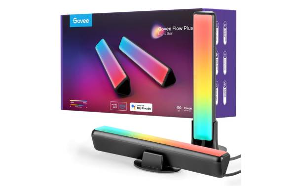 Govee Lichtbalken Flow Plus, RGBICWW, WiFi + Bluetooth