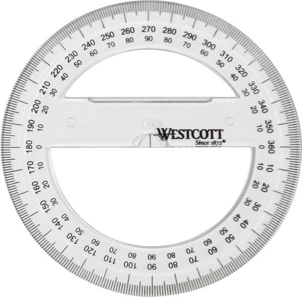 Kreis-Winkelmesser 10cm 0 WESTCOTT E10135