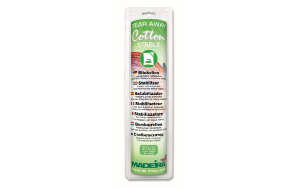 Madeira Stickvlies Tear Aways Cotton Stable 1 Stück