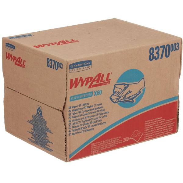 Wischtücher Kimberly-Clark Wypall Brag Box - X60