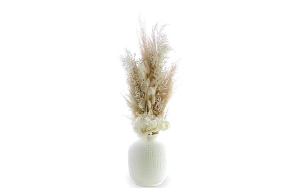 Soli Collection Trockenblumen All White 65 cm, Weiss