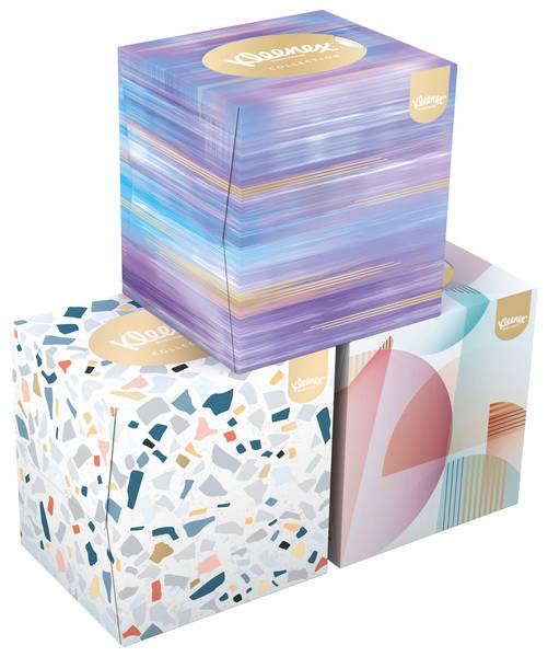 Kimberly-Clark Kleenex Collection Kosmetiktuch Würfelbox