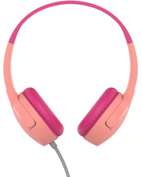 Belkin SOUNDFORM Mini – wired On-Ear Headphones for Kids – pink