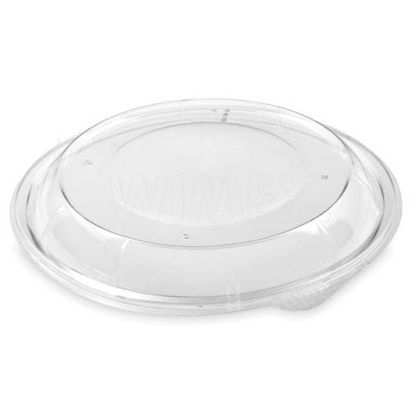 Deckel (rPET) klar für Salatschale 230mm – 50 Stück